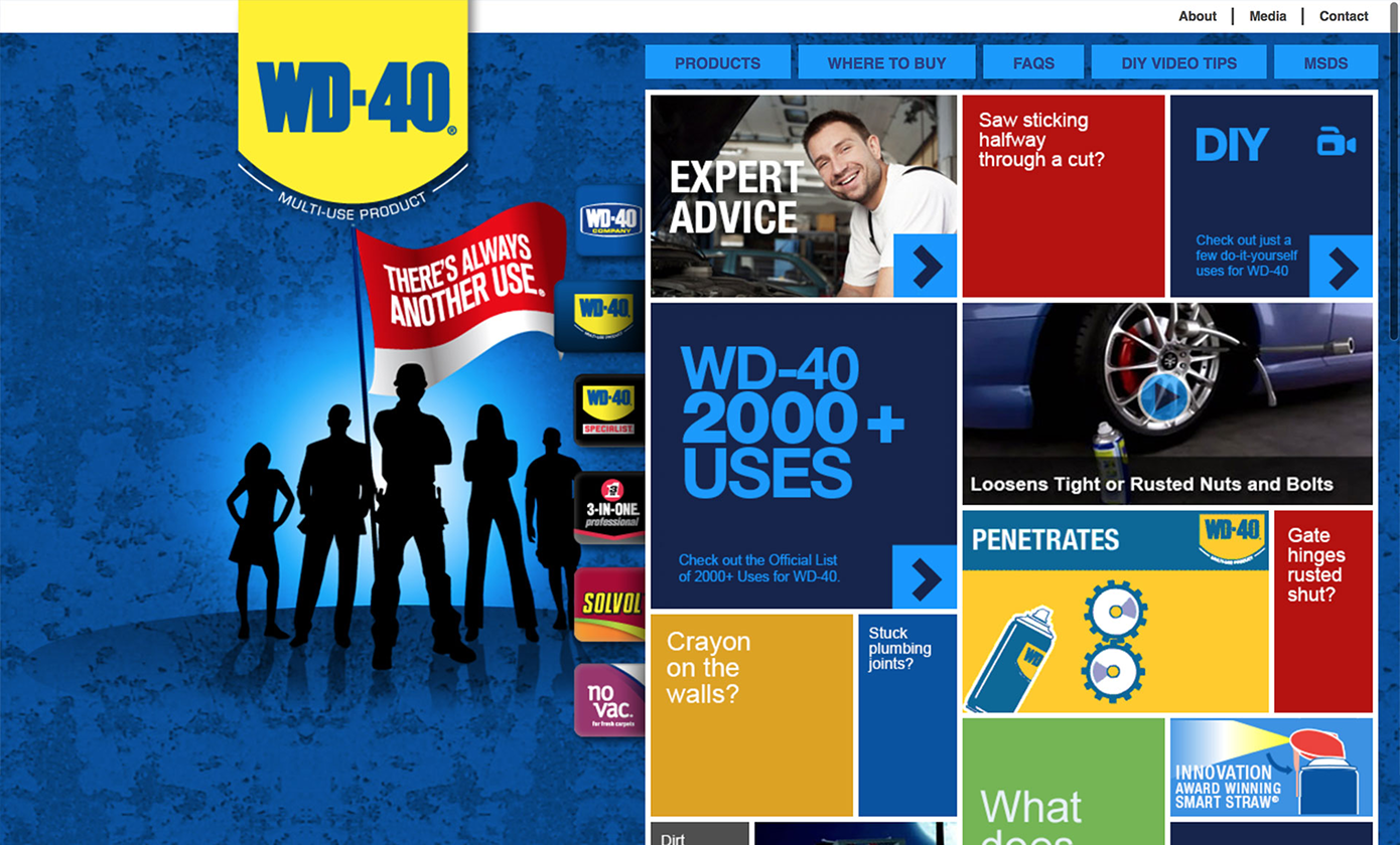 WD-40 website
